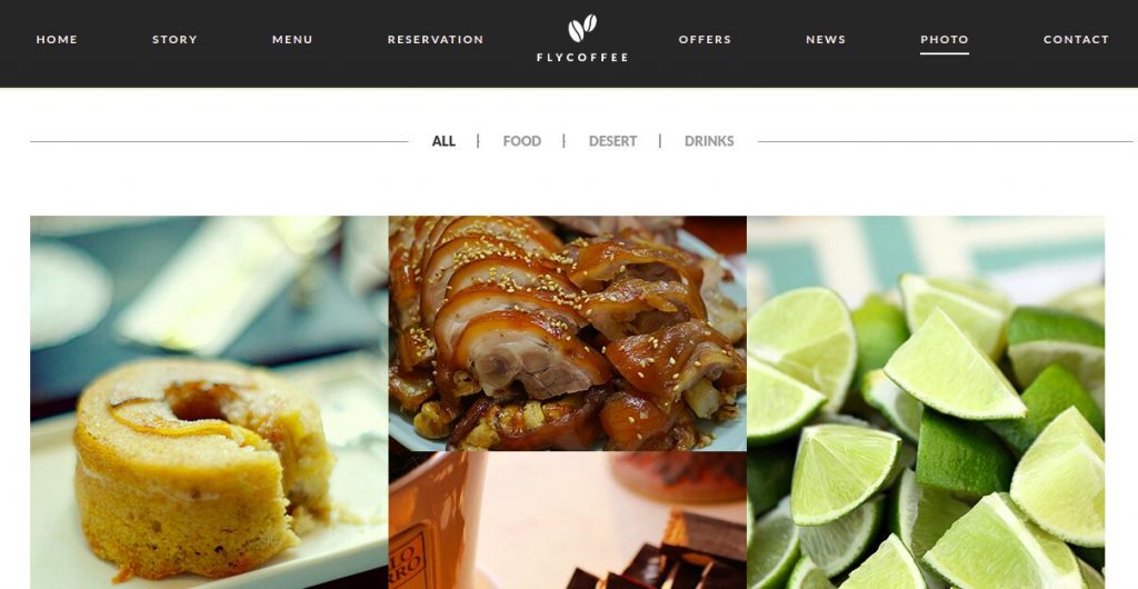 Desain Website Coffee Shop