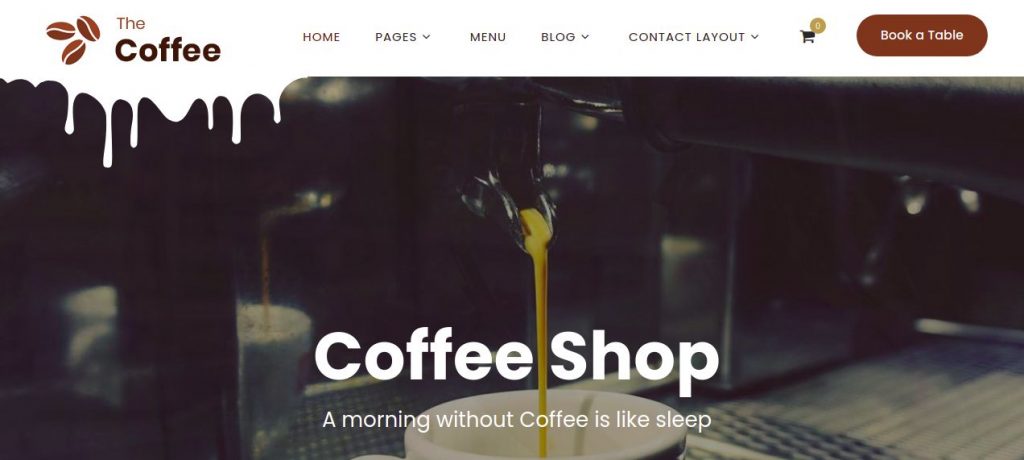 Template WordPress Bertema Kafe