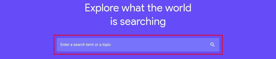 google trends
