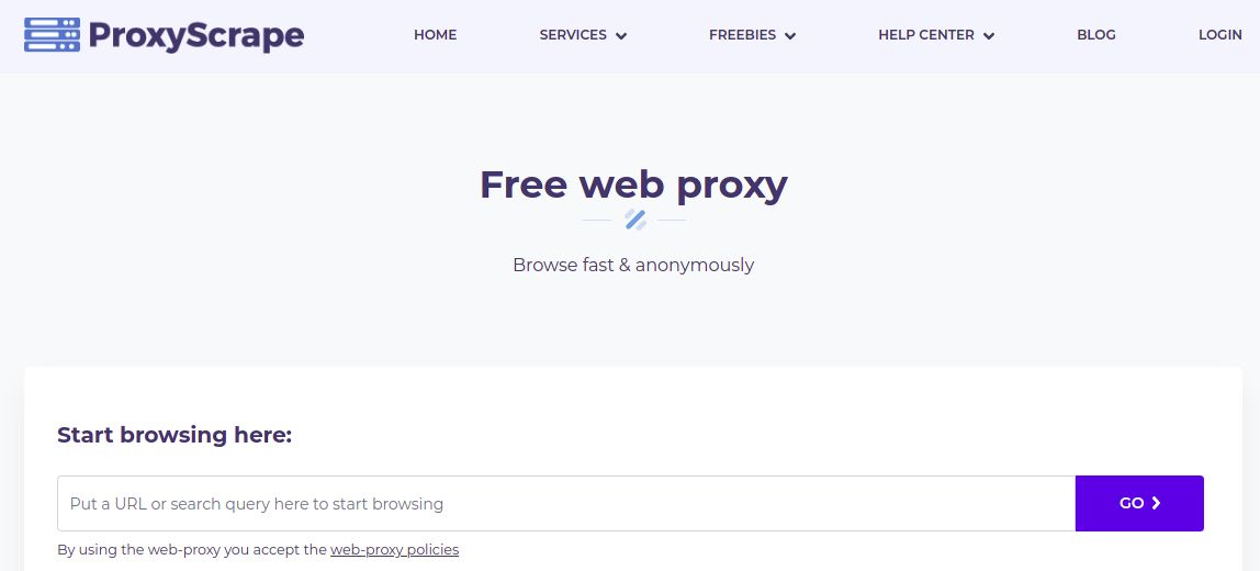 Proxyscrape. Proxyscrape