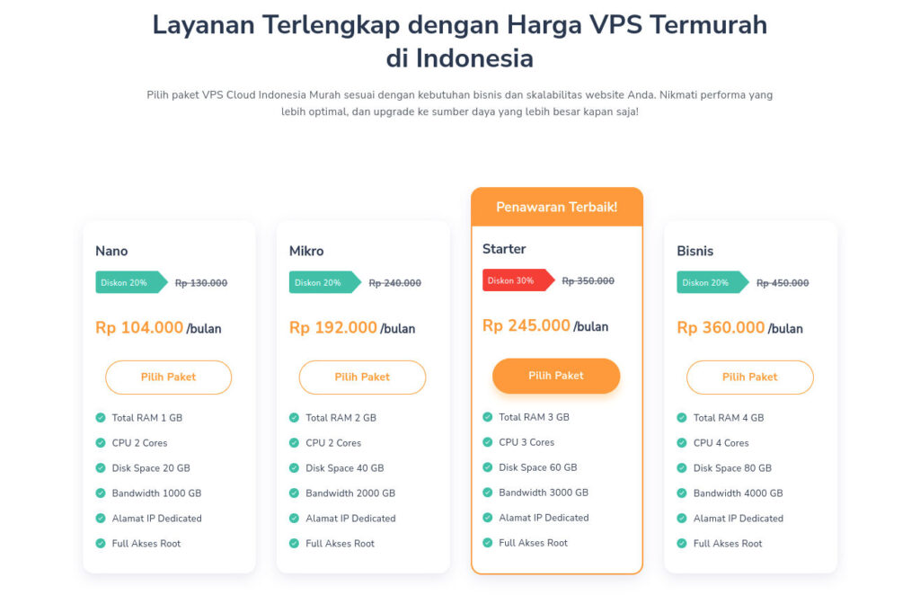 paket vps
