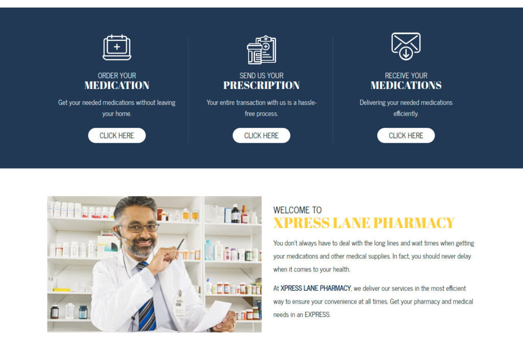 contoh website apotek