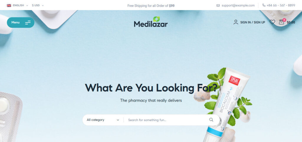 contoh website apotek