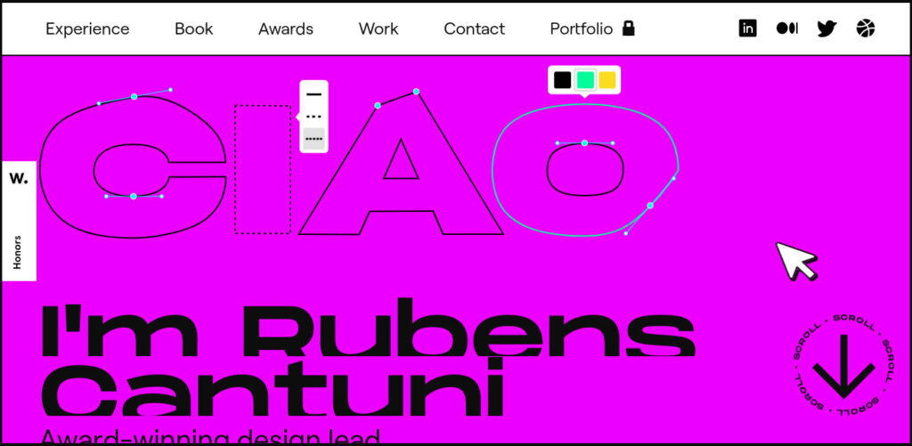 Contoh Website Pribadi