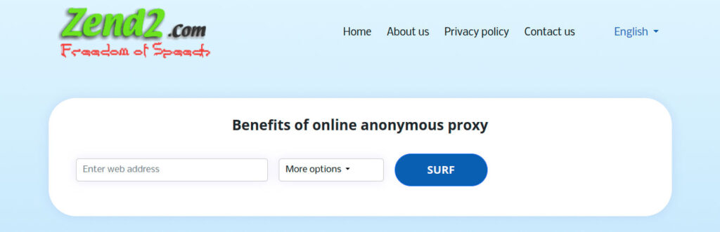 Web Proxy Gratis Terbaik