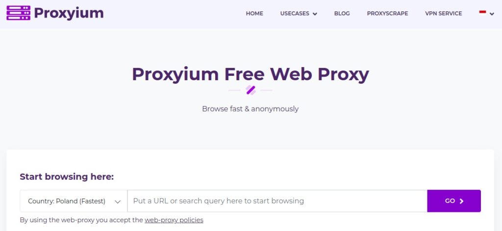 Web Proxy Gratis