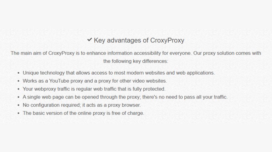kelebihan croxyproxy